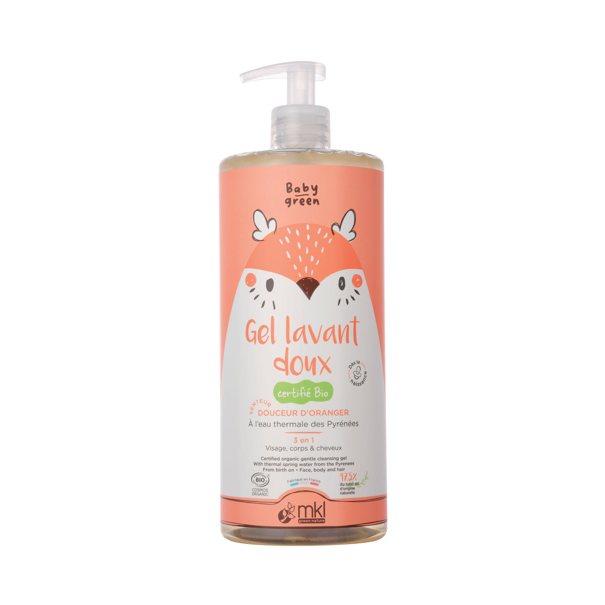 Gentle Cleansing Gel - Baby Green 1L