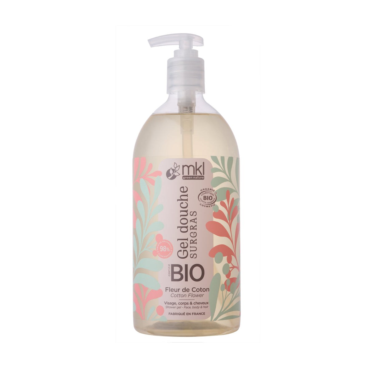 Shower Gel Bio - Coton Flower 1L