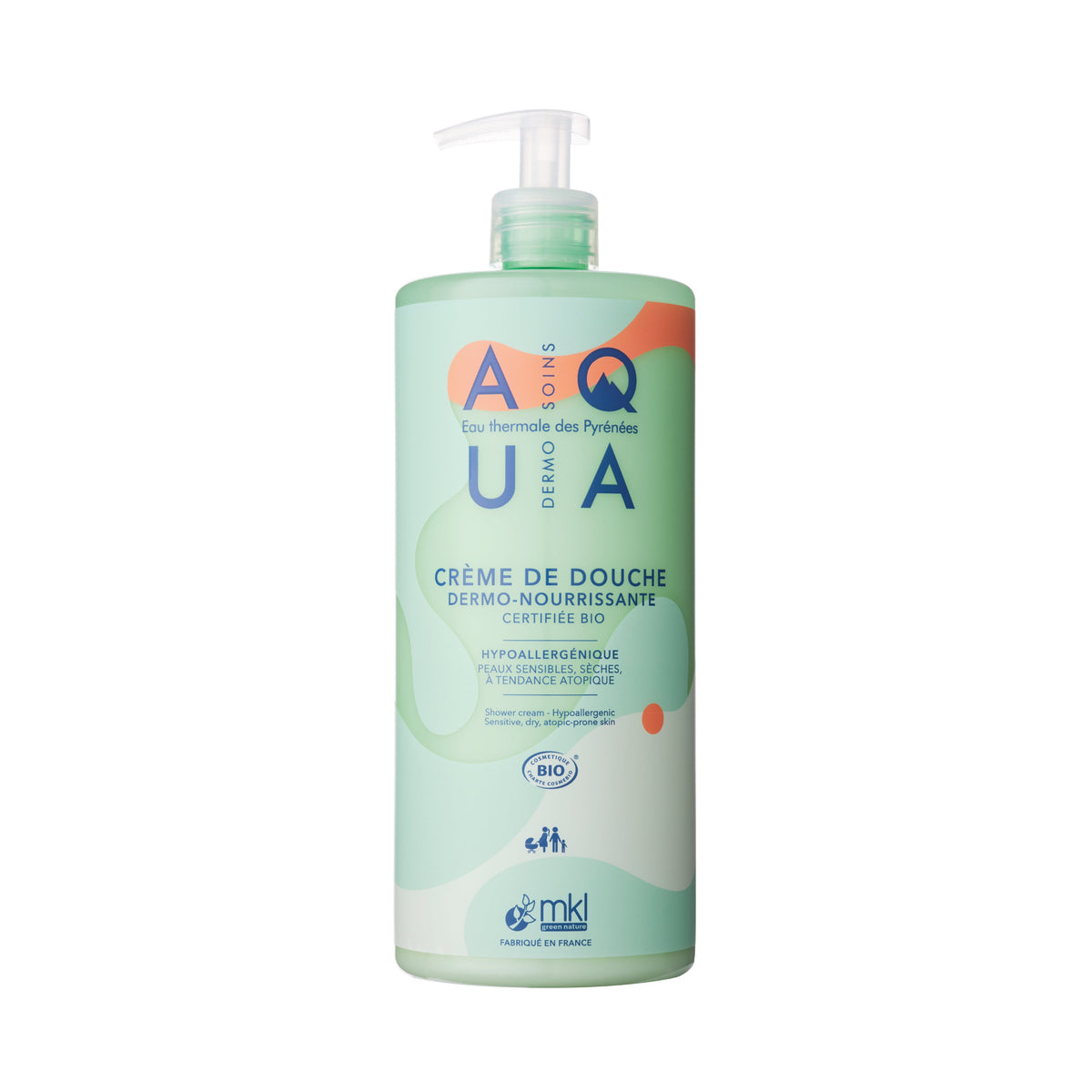 Shower Cream Aqua - Dermo - Nourishing 1L