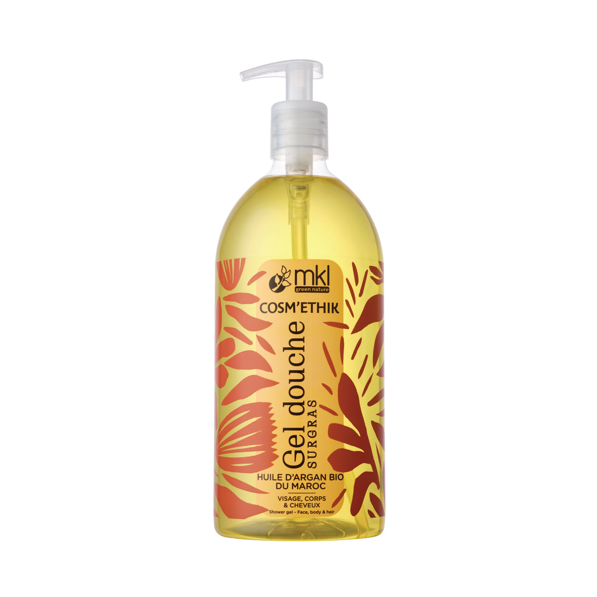 Shower Gel Cosm'ethik - Argan 1L