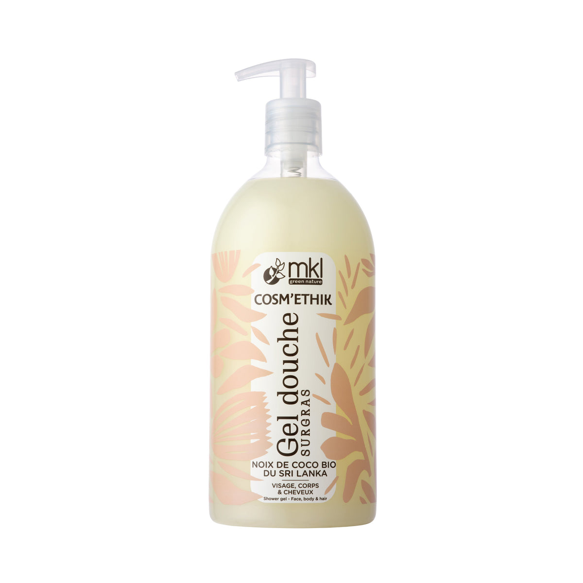 Shower Gel Cosm'ethik - Coconut 1L