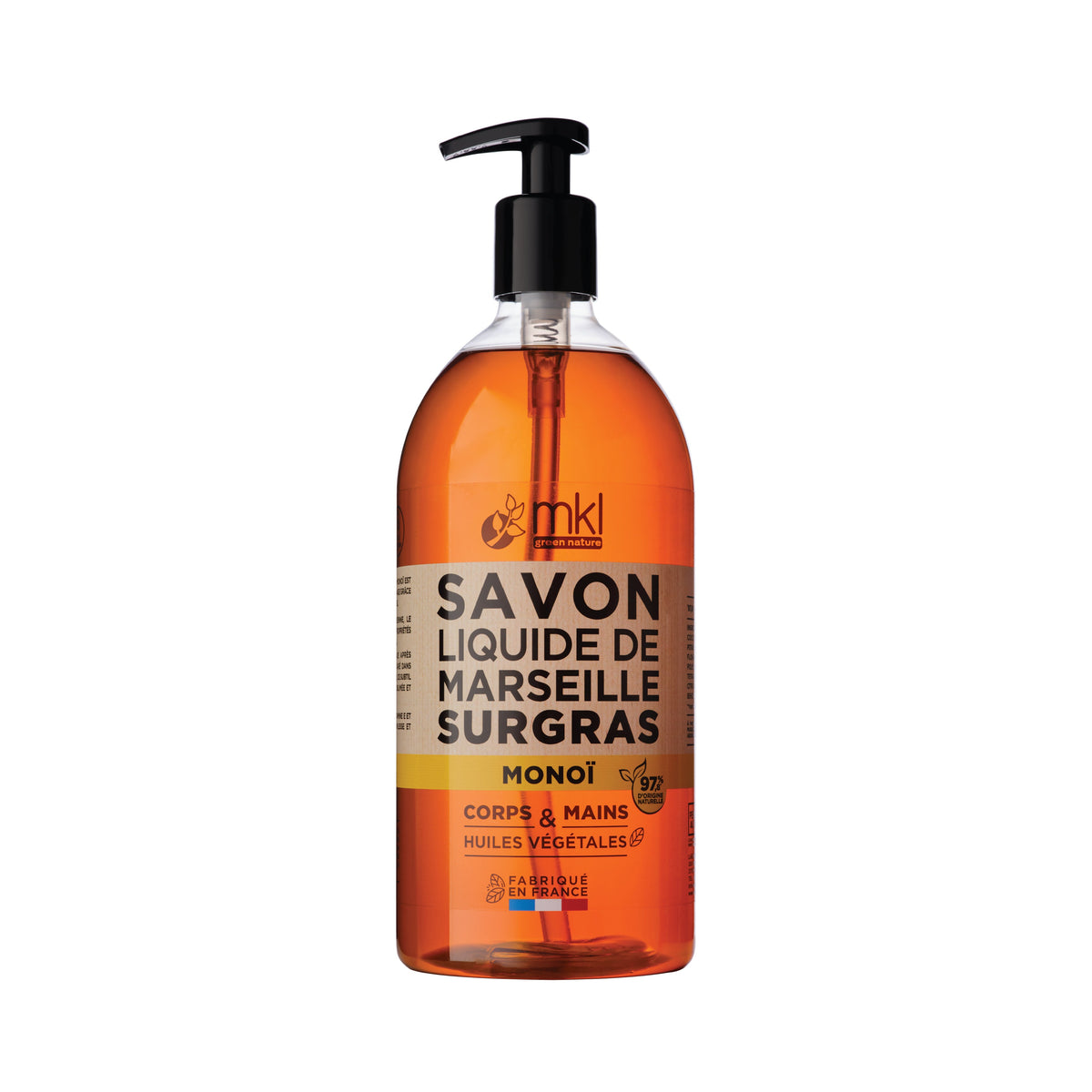 Marseille Liquid Soap - Monoi 1L