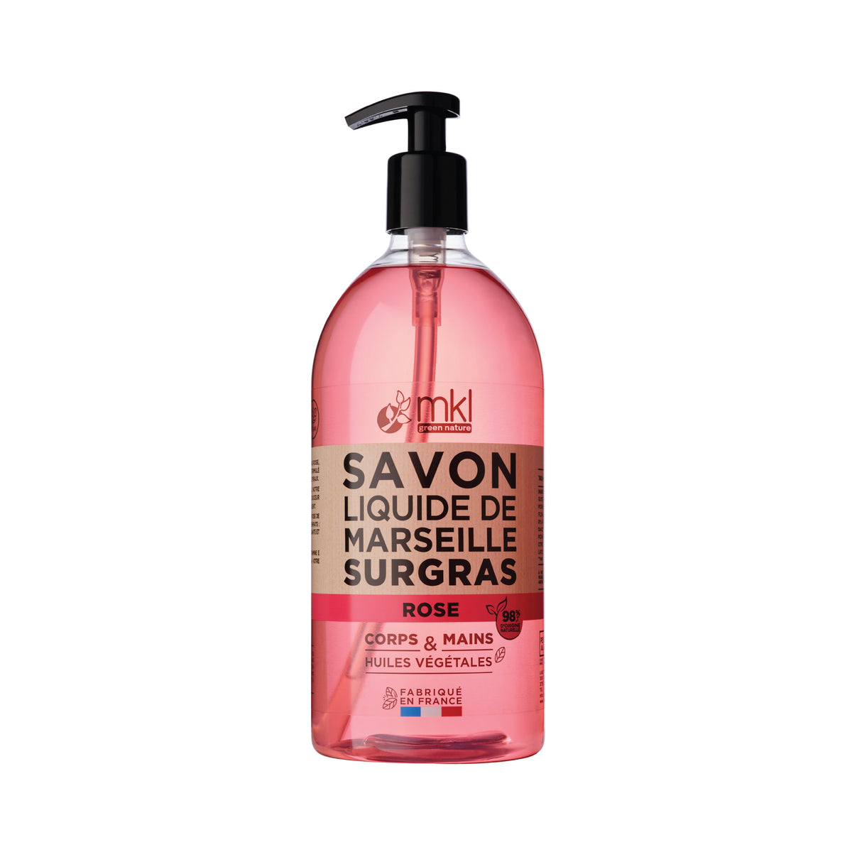 Marseille Liquid Soap - Rose 1L
