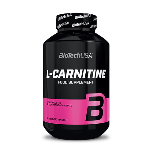 L-Carnitine 1000 Mg Food Supplement 60 Tablets