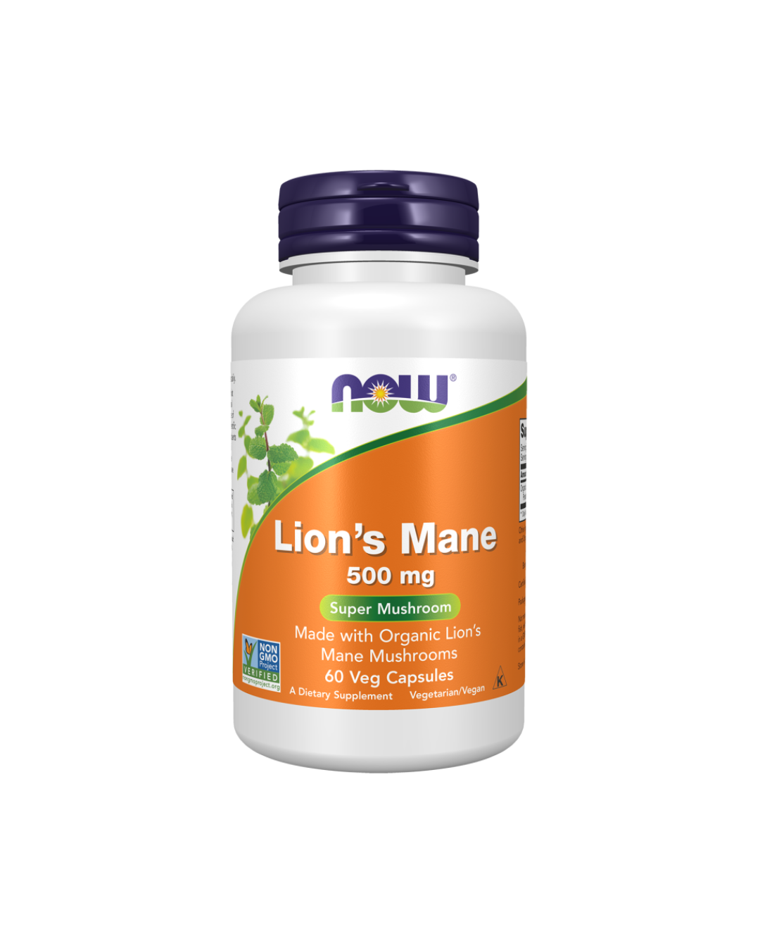 Lion'S Mane 500 Mg 60 Capsules