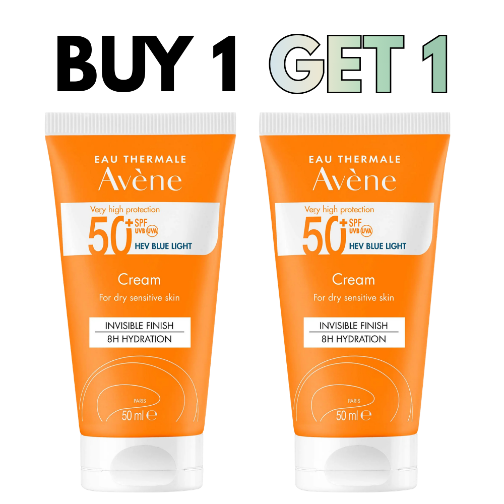 Buy 1 Get 1 Fragrance Free SPF 50+ Invisible Cream 2x50mL