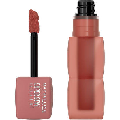 Super Stay Teddy Tint  Soft Blurred Matte Lip Tint | 12h Longwear, Transfer Proof