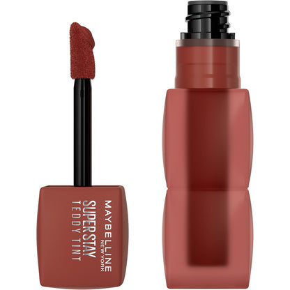 Super Stay Teddy Tint  Soft Blurred Matte Lip Tint | 12h Longwear, Transfer Proof