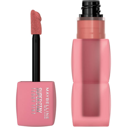 Super Stay Teddy Tint  Soft Blurred Matte Lip Tint | 12h Longwear, Transfer Proof