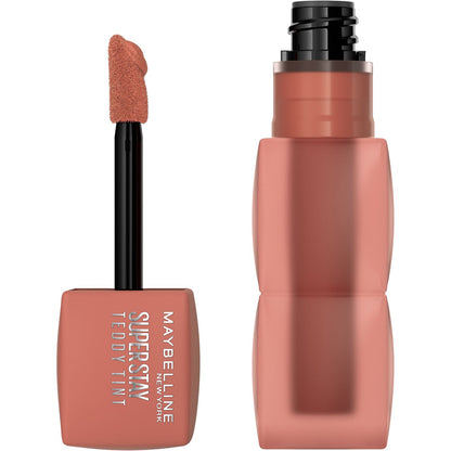 Super Stay Teddy Tint  Soft Blurred Matte Lip Tint | 12h Longwear, Transfer Proof