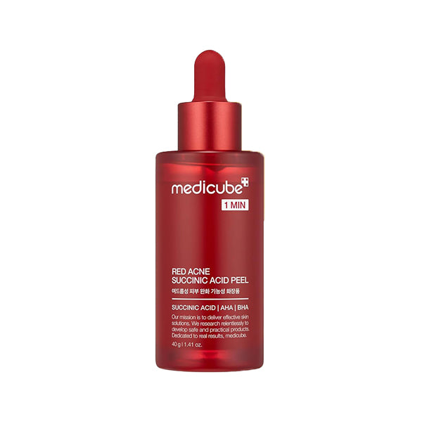 Red Acne Succinic Acid Peel