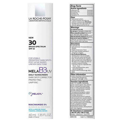 Mela B3 UV Daily Moisturizer SPF 30 With Melasyl™ + Niacinamide