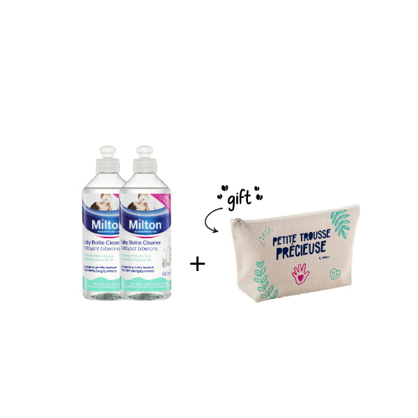 2x Baby Bottle Cleaner 500 ML + Free Gift