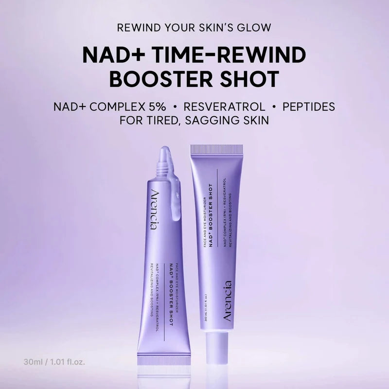 Arencia NAD+ Booster Shot Face & Eye Moisturizer 30ml