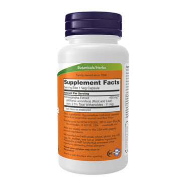 Ashwagandha 450 mg 90 Veg Capsules