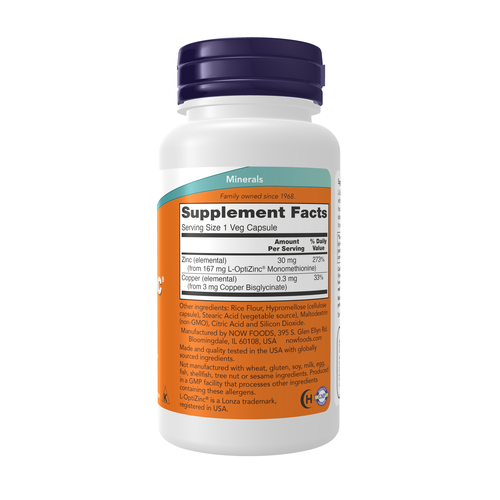 L-Optizinc 30 Mg 100 Capsules
