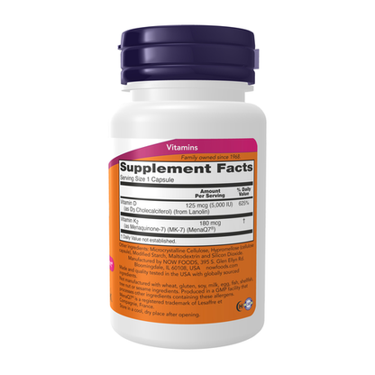 Mega D3 & MK-7 60 Capsules