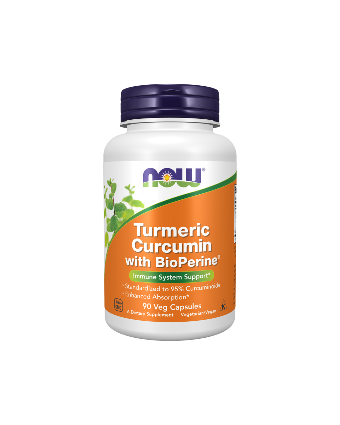 Turmeric Curcumin with Bioperine 90 Veg Capsules