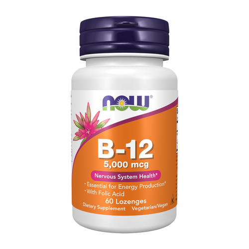 Vitamin B-12 5000 mcg - 60 Lozenges