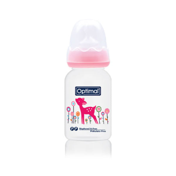 Narrow Neck Orthodontic Feeding Bottle 140 ML
