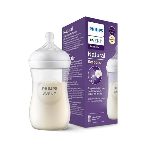 Natural Feeding Bottle 260 ML with Airfree Vent- Single Pack