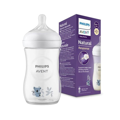 Natural Feeding Bottle 260 ML with Airfree Vent- Single Pack