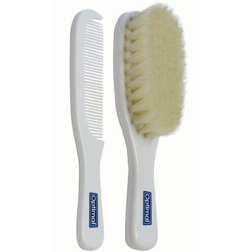 Natural Bristles Baby Brush & Comb Set