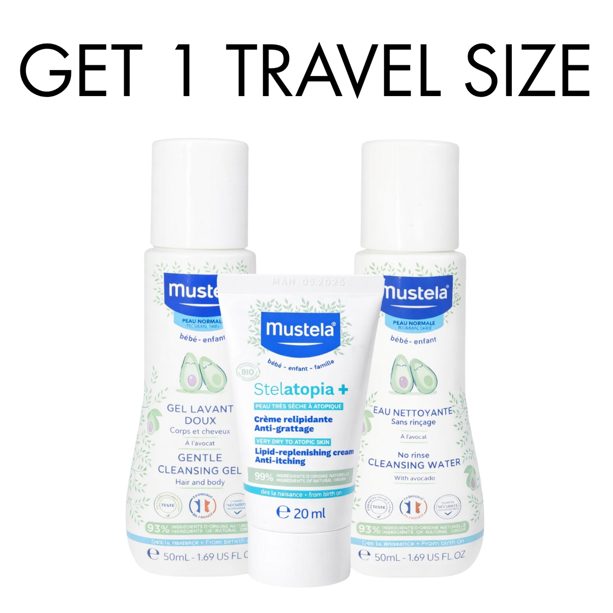 Gift from Mustela: One Travel-Size Product (ASSORTED)