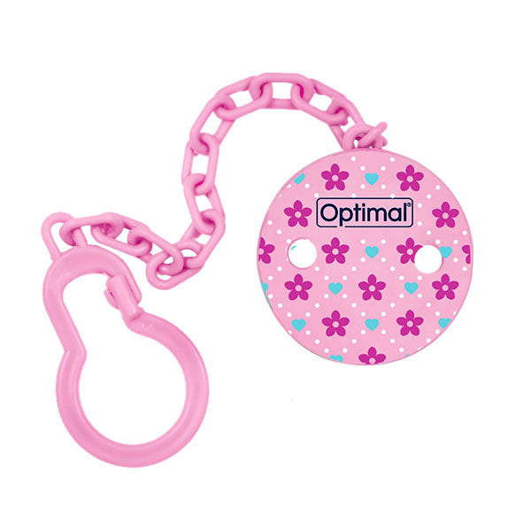 Pacifier Holder With Plastic Clip