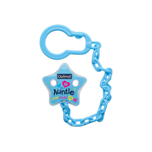 Pacifier Holder With Plastic Clip