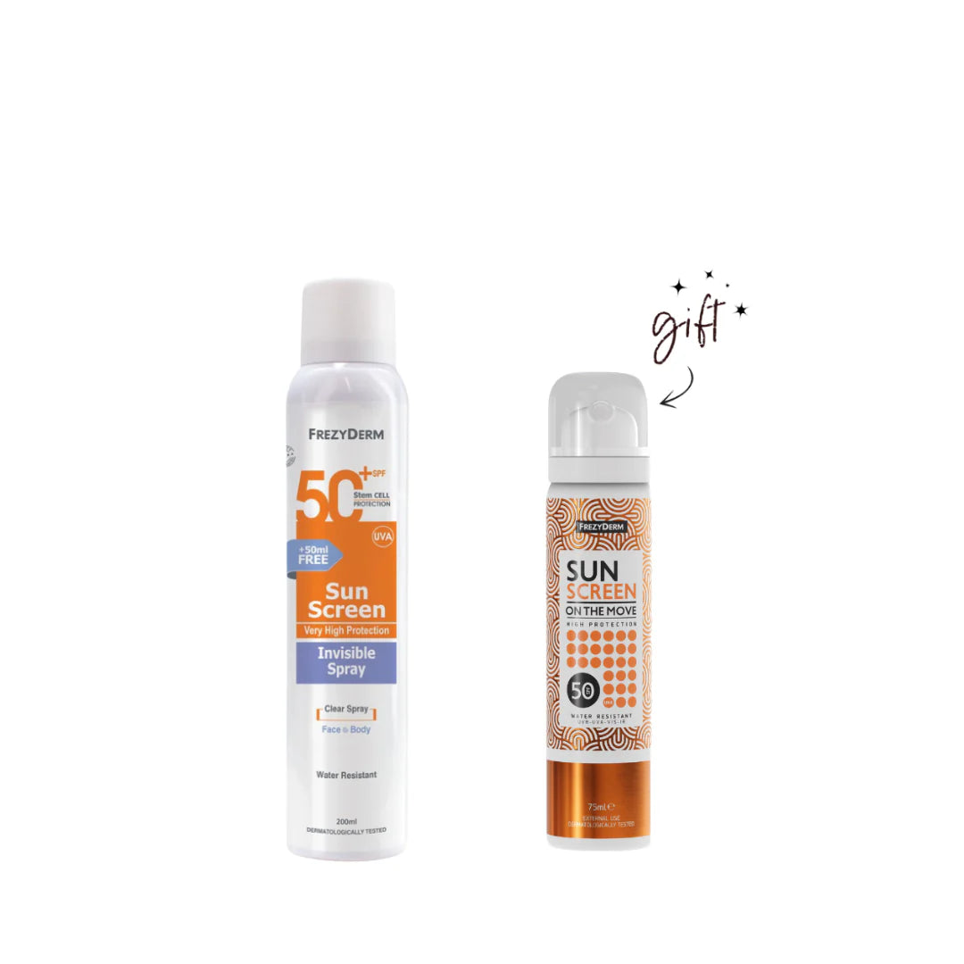 Buy One Sunscreen Invisible Spray SPF 50+ 200 ML Get One Sunscreen on the Move SPF 50+ 75 ML for Free