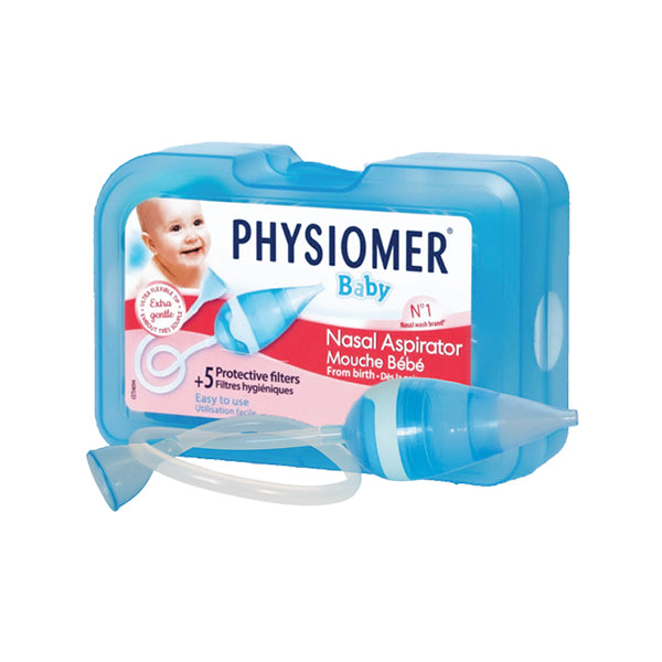 Physiomer Nasal Aspirator with 5 Protective Filters
