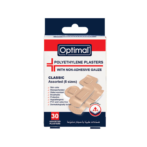 Polyethylene Plasters (Assorted) – 30pcs.