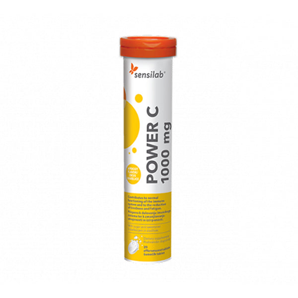 Power C Vitamin 1000mg 20 Effervescent Tablets