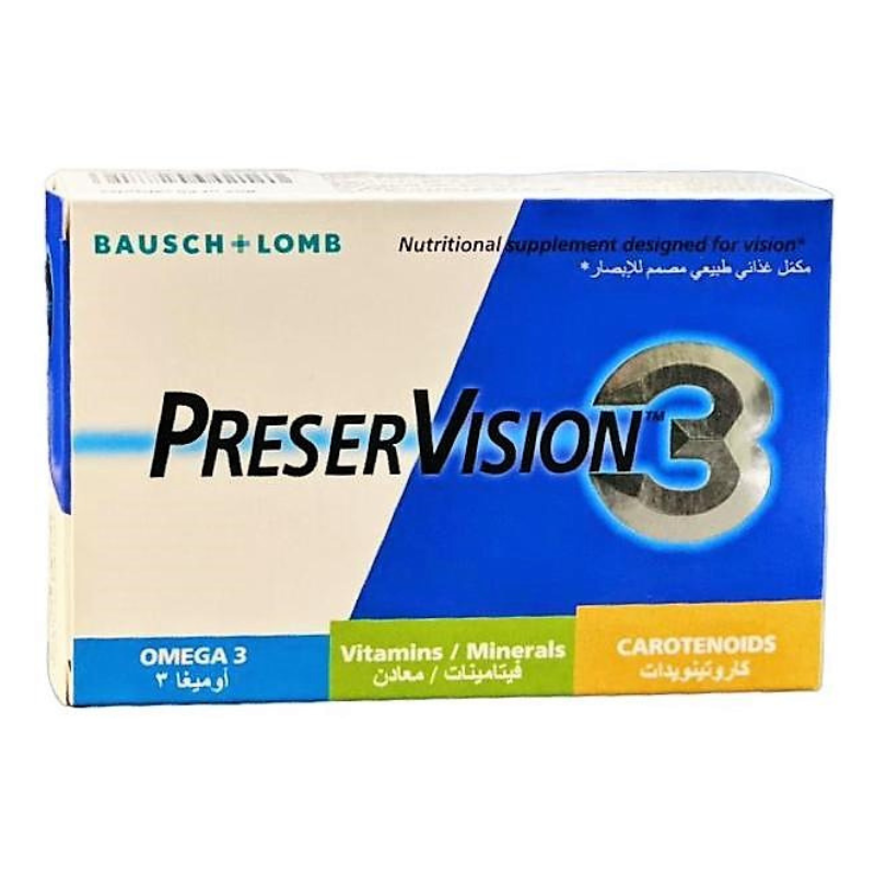 Preservision 3 60 Capsules