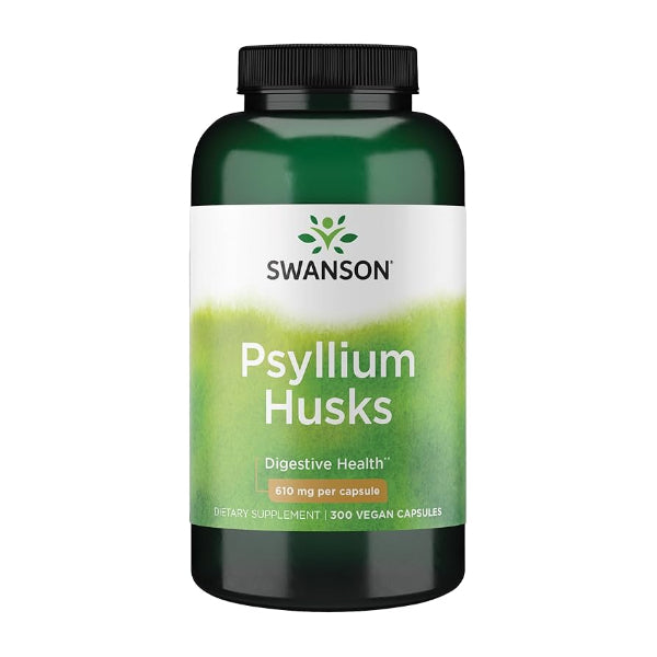 Psyllium Husks 610 Milligrams 100 Capsules