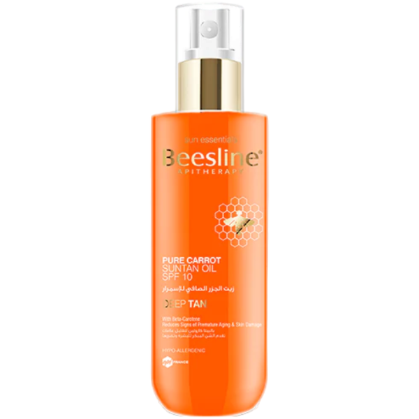 Pure Carrot Suntan Oil SPF 10 Deep Tan 200 ML