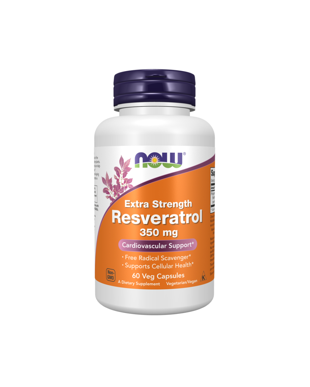 Extra Strength Resveratrol 350 Mg 60 Capsules