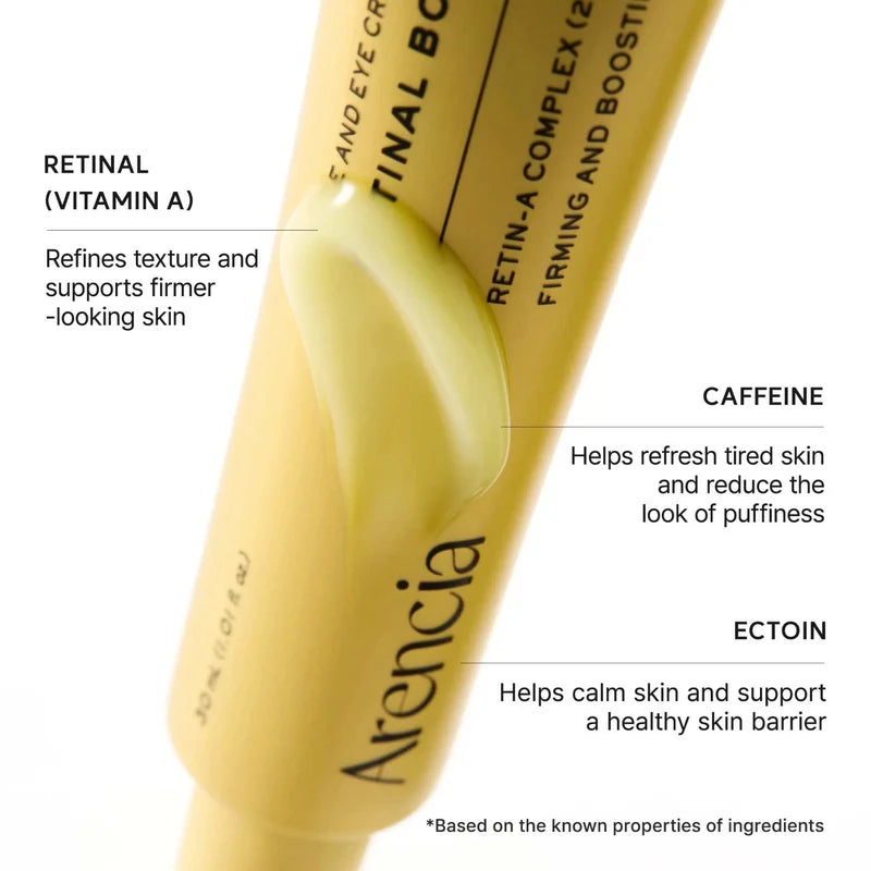 Arencia Retinal Booster Shot Face & Eye Moisturizer 30ml