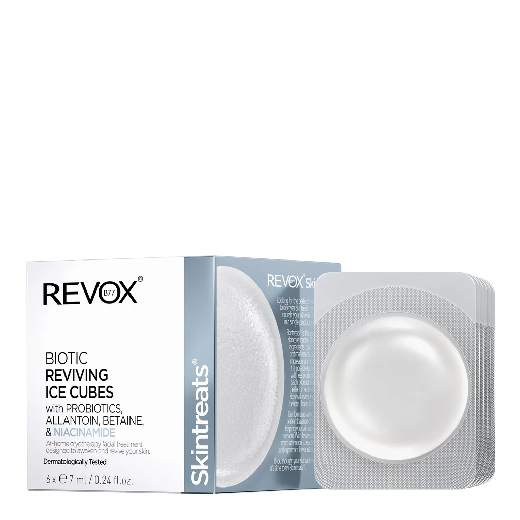 Biotic Reviving Ice Cubes With Prebiotics, Allantoin, Betaine & Niacinamide 6X7 ML