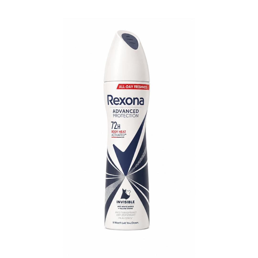Rexona Advanced Protection 72H Body Heat Activated Invisible 200 Ml