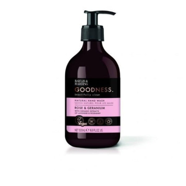 Goodness Rose & Geranium Hand Wash 500 ML