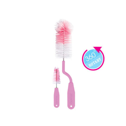 Rotary Bottle And Nipple Brush Set