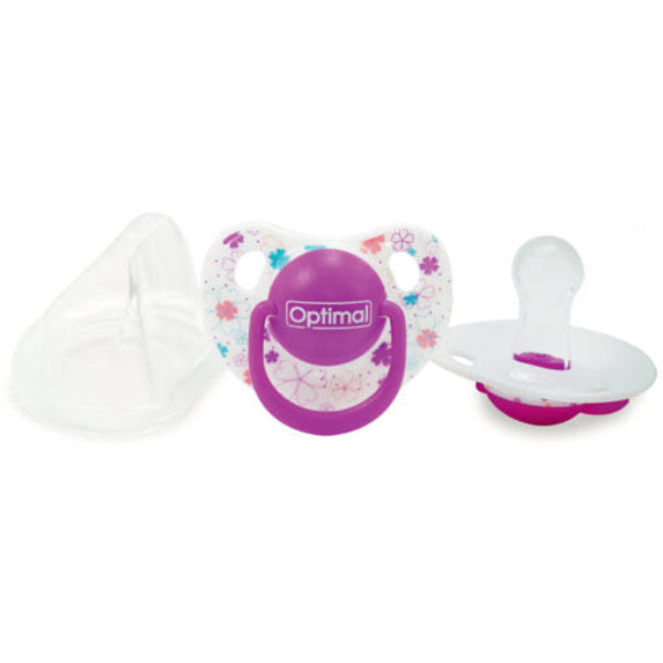 Round Nipple Silicone Pacifier 0+