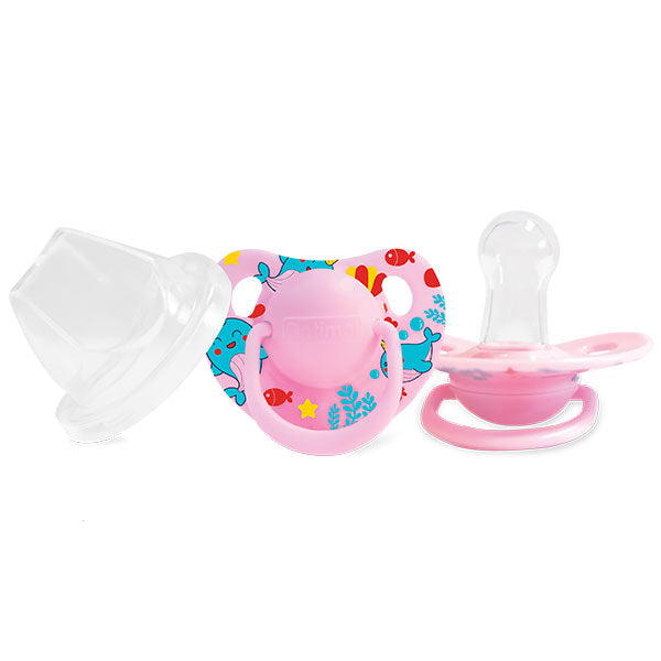 Round Nipple Silicone Pacifier 0+