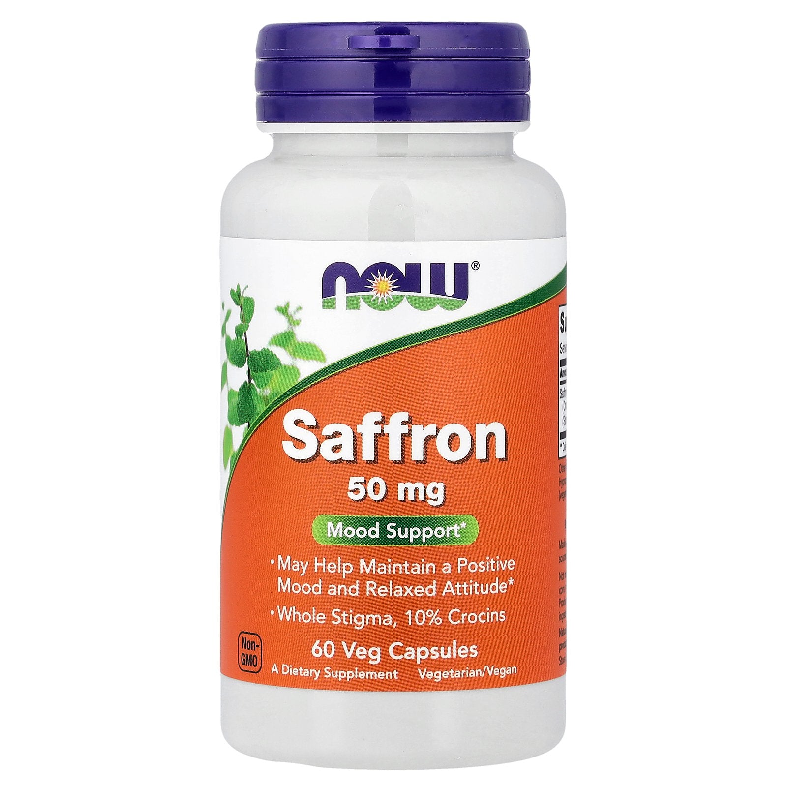 Saffron 50 Mg 60 Capsules