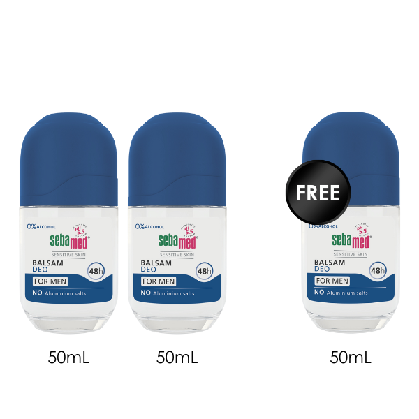 3 x Balsam Deo for Men 48Hr 50 ML