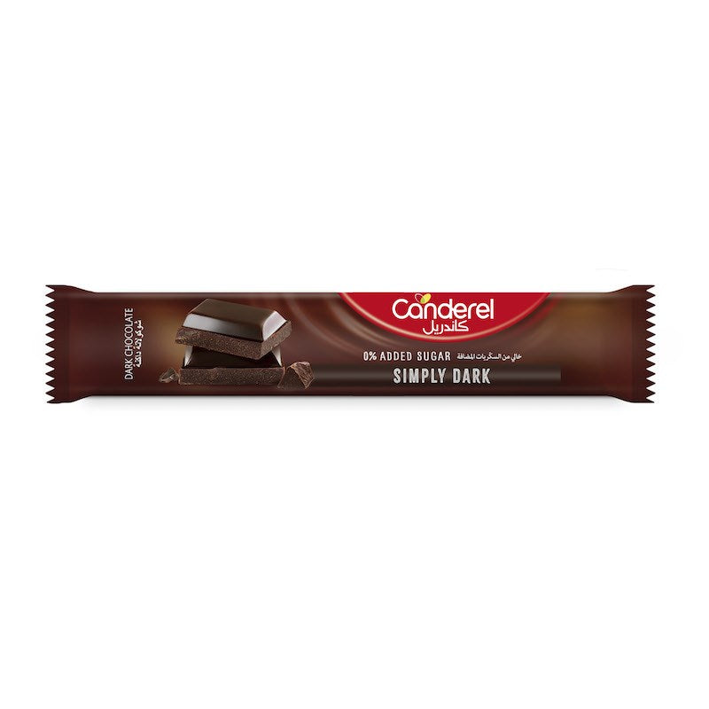 Simply Dark 0% Added Sugar Dark Chocolate 30g