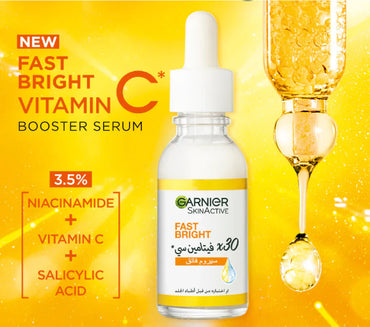 Skin Active Fast Bright Booster Serum