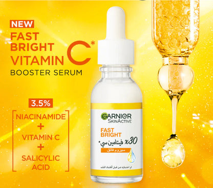 Skin Active Fast Bright Booster Serum